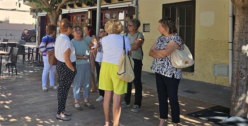 El club de lectura de Felanitx llegí  "Celistre" de Jaume Fuster, i ens visitaren per conèixer els lloc on transcorre l'obra