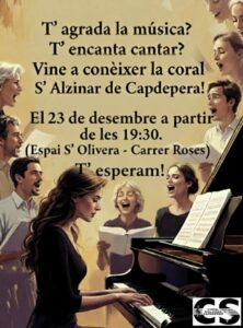 Jornada de portes obertes Coral s'Alzinar